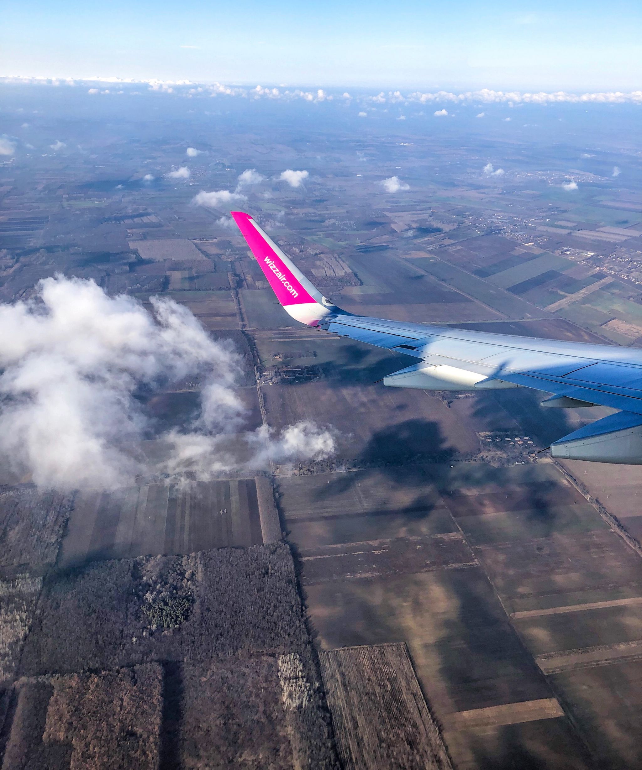 Wizz Air Flight Budapest