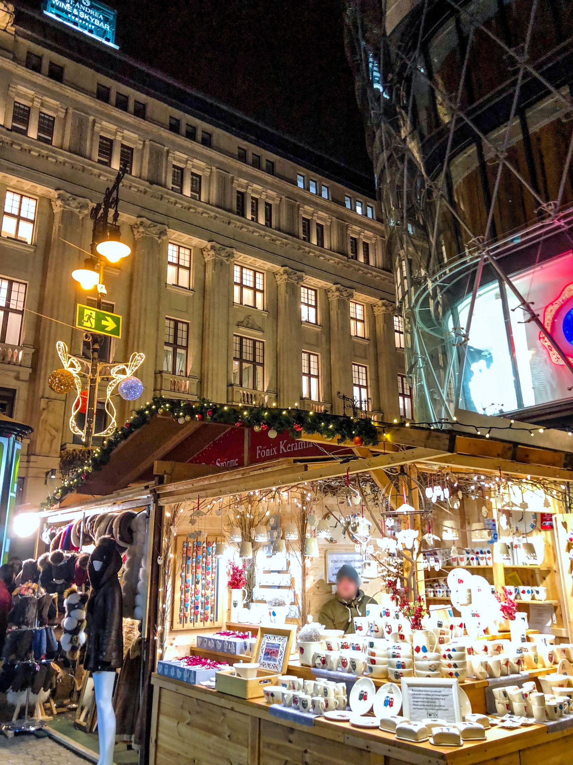 Vörösmarty Square Budapest Christmas Market