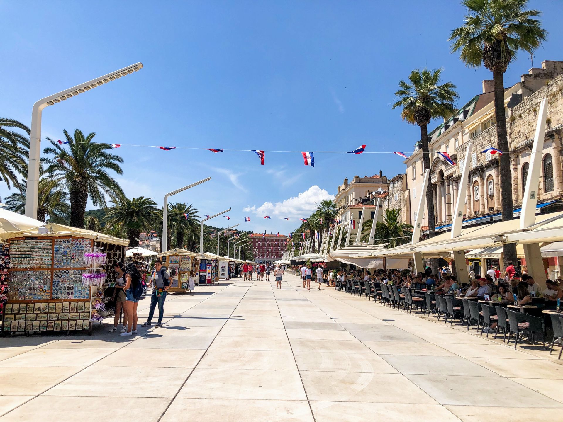 Split Croatia Riva Promenade