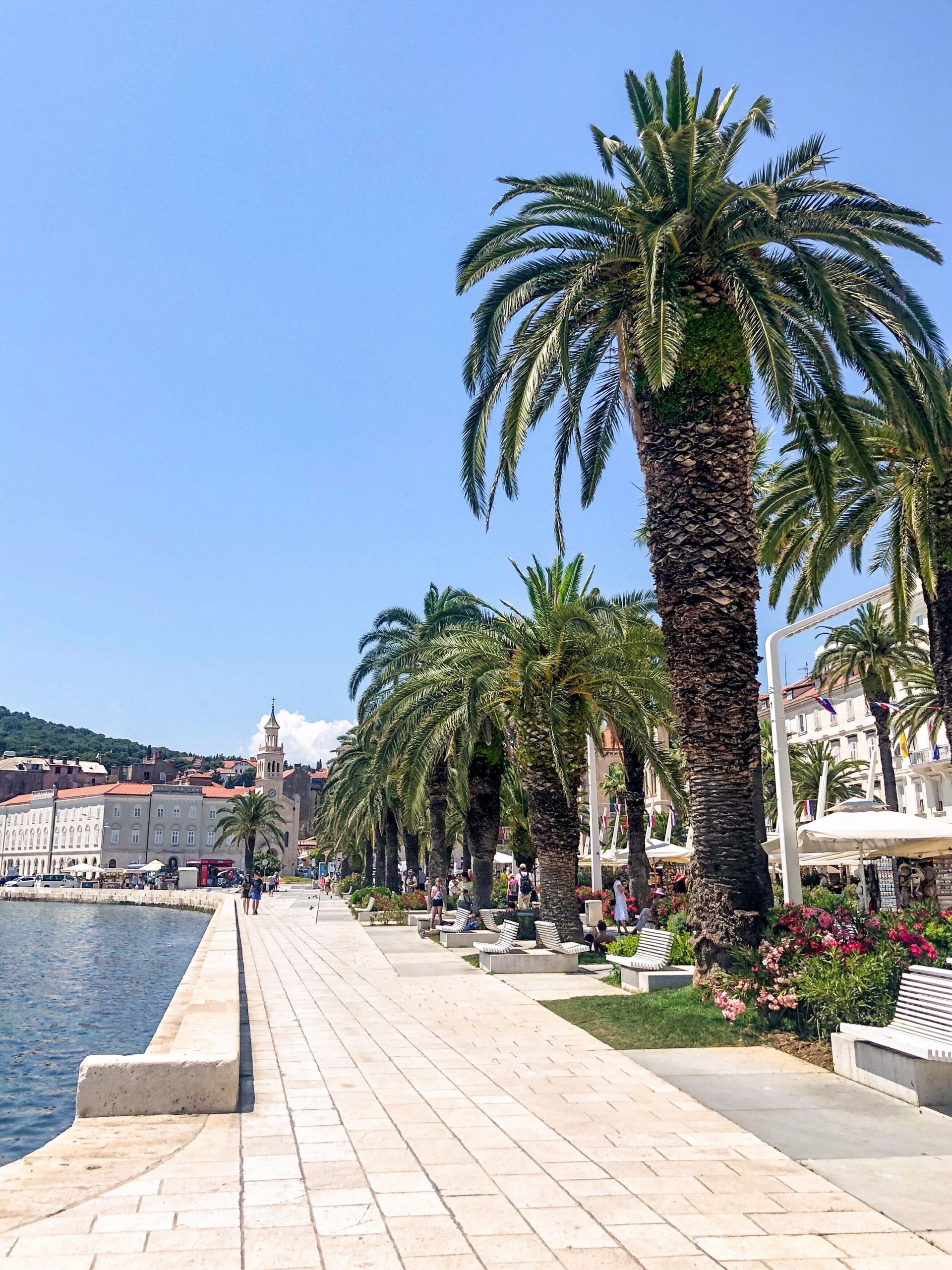 Split Croatia Riva Promenade