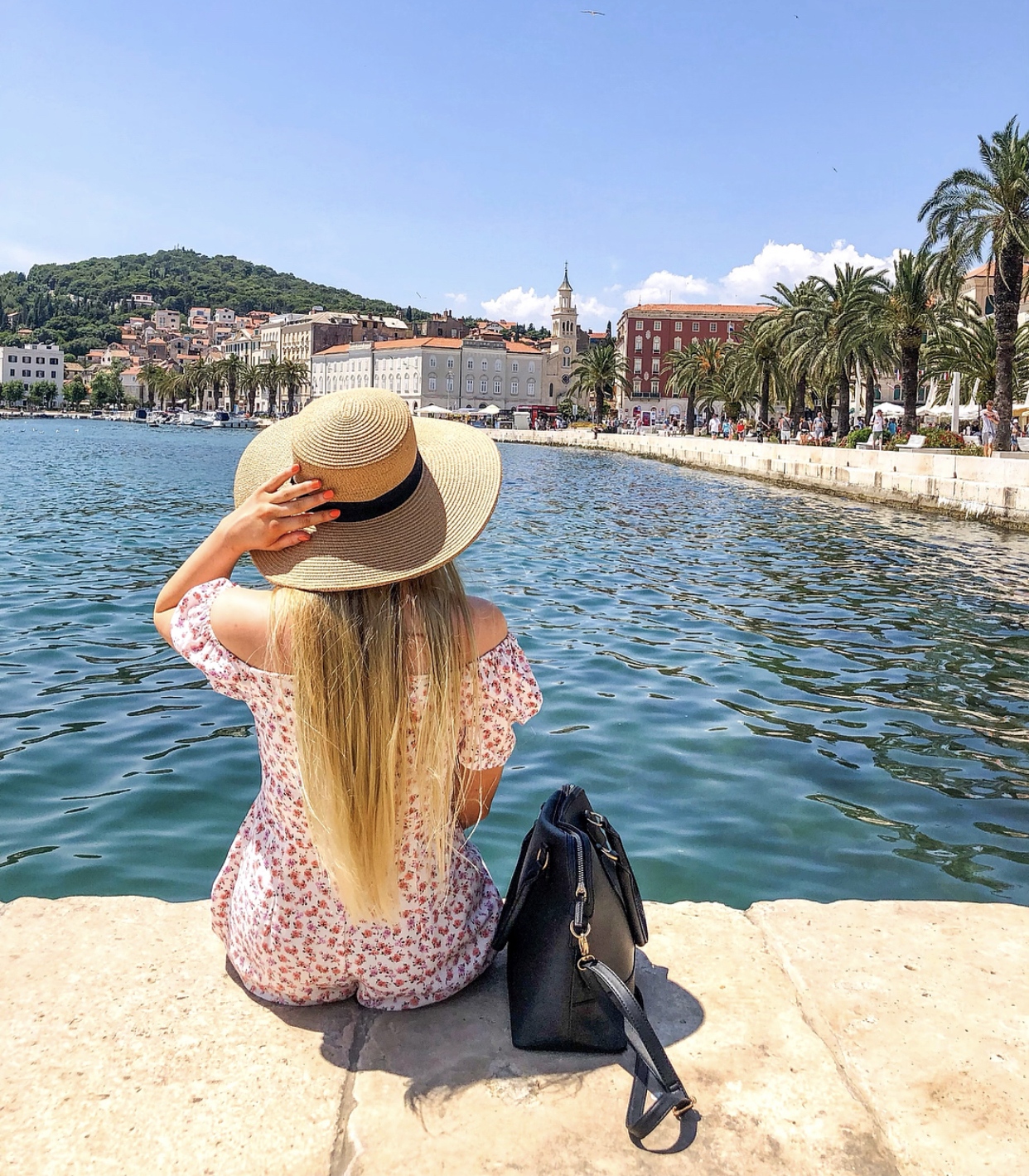 Split Croatia Riva Promenade
